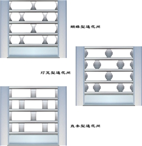 鑫广大通花闸款式