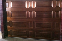 铝合金古铜色车库门