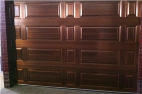 铝合金古铜色车库门