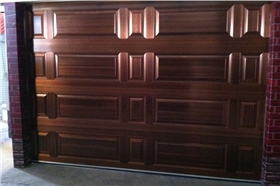 铝合金古铜色车库门