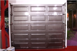 鑫广大铝合金灰色车库门