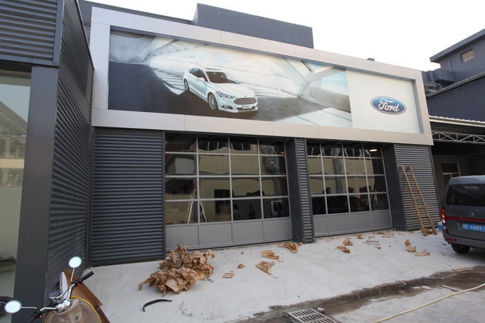 鑫广大4S店透视门