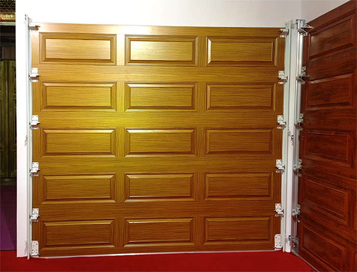 鑫广大铝合金仿木纹车库门 鑫广大铝合金仿木纹车库门