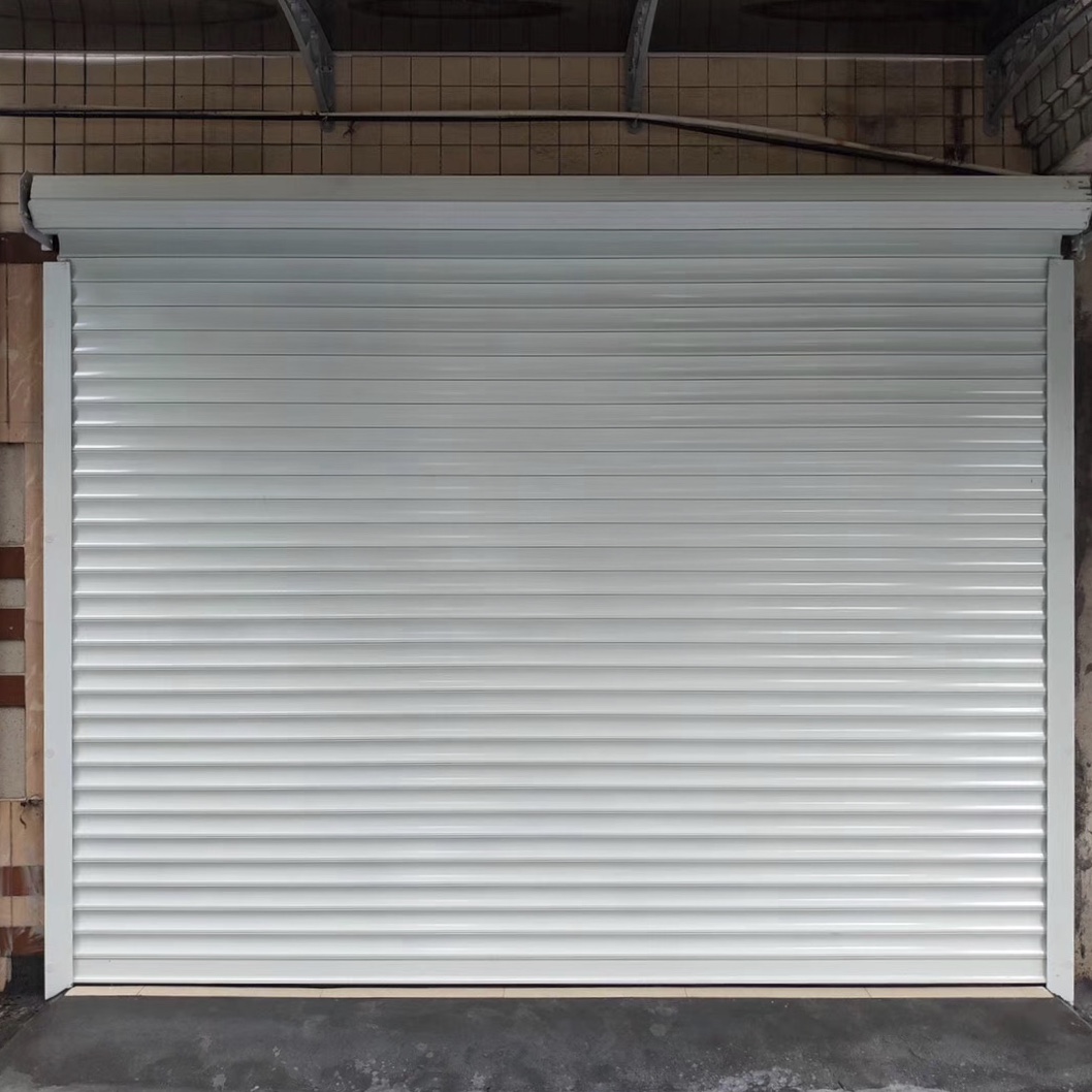 佛山鑫广大电动卷帘门车库门铝合金卷闸门 厂家直销批发
